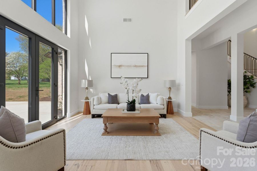 Furnished interior view inside a new home in , Mooresville (Image 11). Furnished interior view inside a new home in , Mooresville (Image 11).