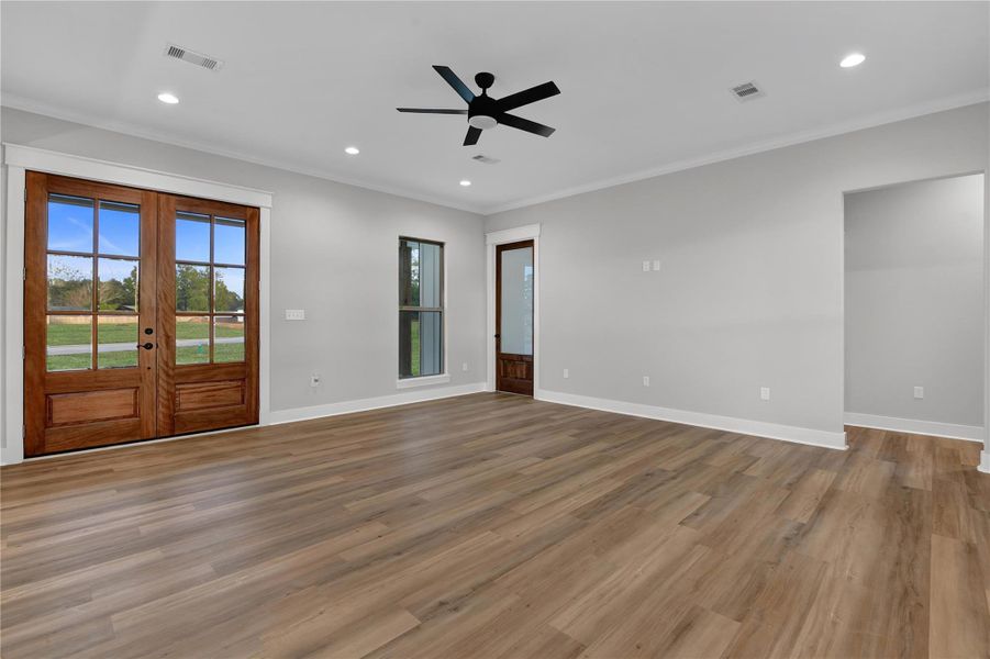 Spacious, unfurnished interior of a new home in , Shepherd (Image 17). Spacious, unfurnished interior of a new home in , Shepherd (Image 17).