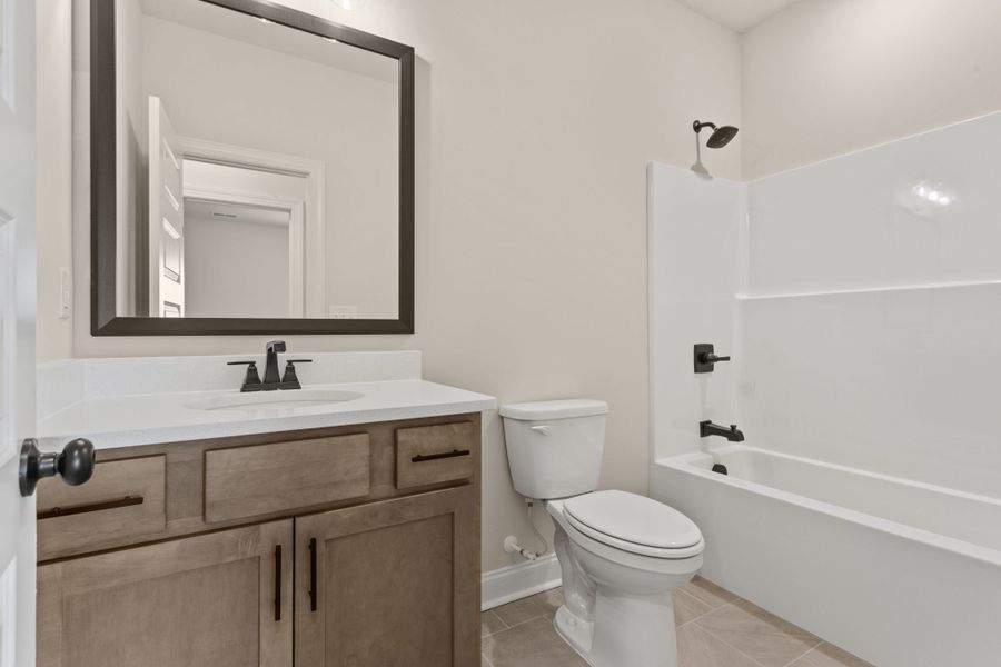 Furnished interior view inside a new home in Cherokee Knoll, Williamston (Image 8).