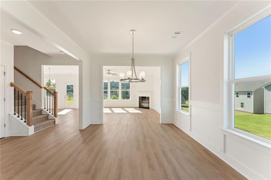 Spacious, unfurnished interior of a new home in Clark Farms, Flowery Branch (Image 18).
