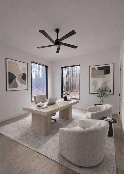 Furnished interior view inside a new home in , South Fulton (Image 3).