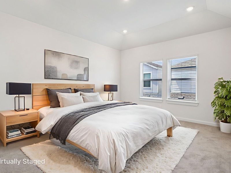 Furnished interior view inside a new home in Spring Brook Village - City Series, Houston (Image 6).