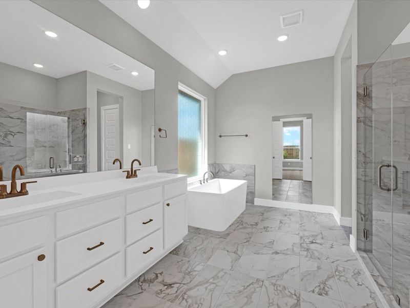 Furnished interior view inside a new home in Pecan Ridge, Fulshear (Image 13). Furnished interior view inside a new home in Pecan Ridge, Fulshear (Image 13).