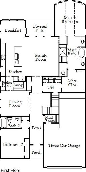 2D floor plan layout for the Ingleside by Coventry Homes in Wildtree, Magnolia, TX (Image 4). 2D floor plan layout for the Ingleside by Coventry Homes in Wildtree, Magnolia, TX (Image 4).