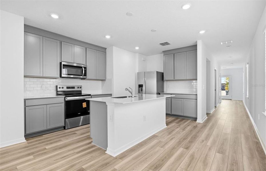 Furnished interior view inside a new home in Riverwood, Zephyrhills (Image 7).