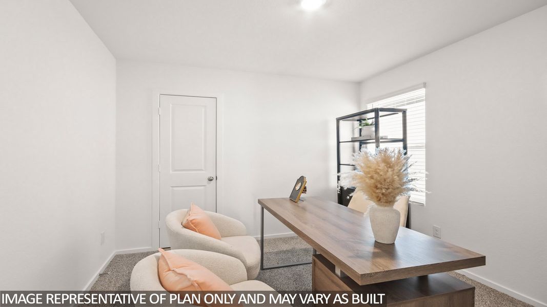Representative furnished interior of a home built from the 1293 by D.R. Horton in The Villas at Legacy Park, Houston (Image 17). Representative furnished interior of a home built from the 1293 by D.R. Horton in The Villas at Legacy Park, Houston (Image 17).