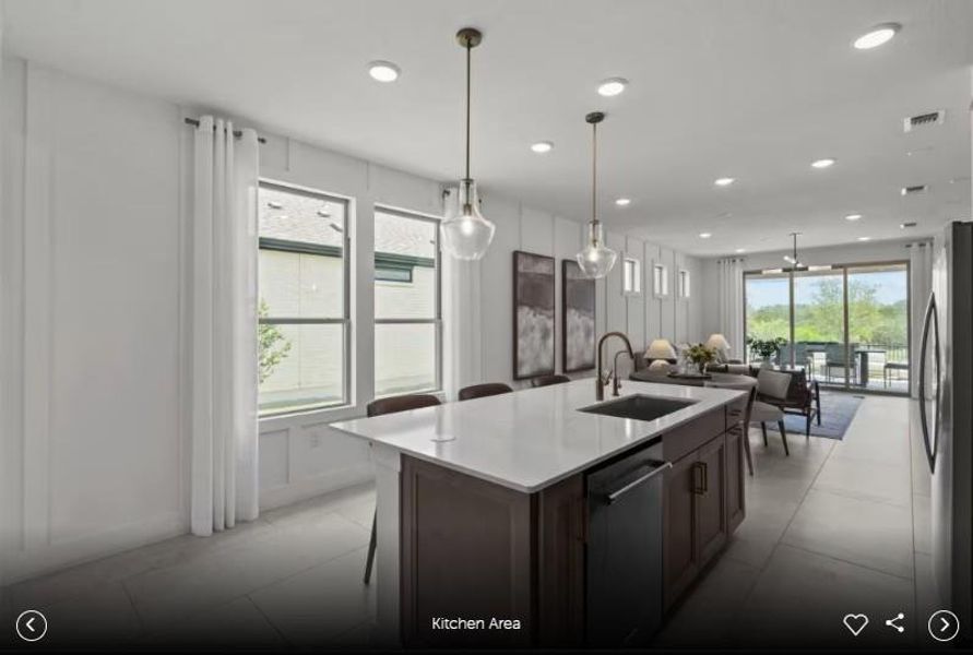 Interior photos- Photo of Del Webb model home with same floor plan, not of actual home listed.