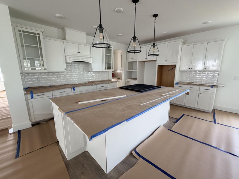 In-progress construction of a new home in Liberty Hill Farm, Mount Pleasant, SC (Image 13).