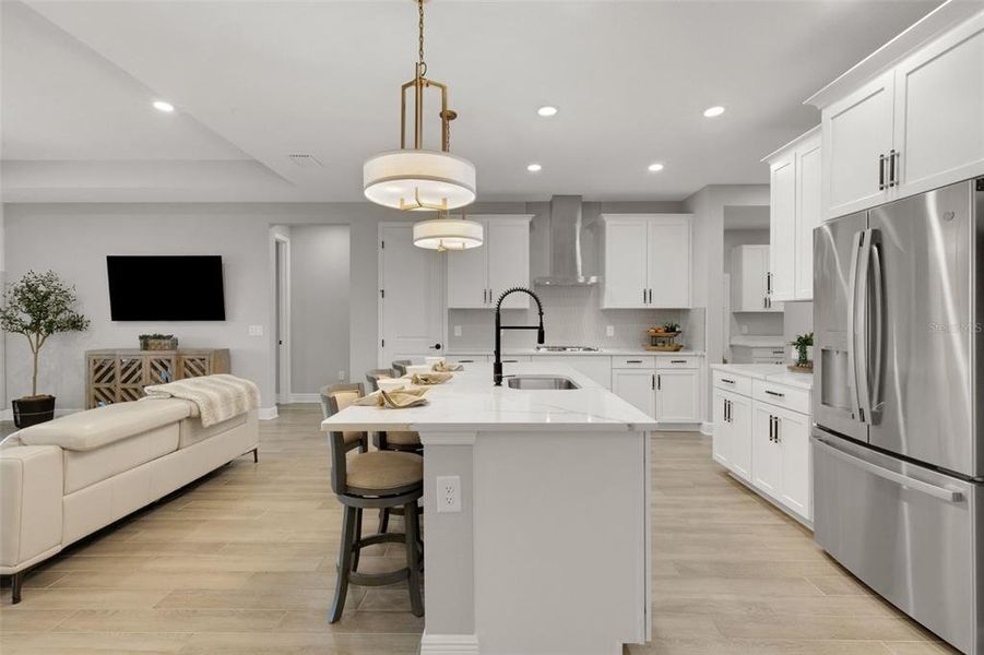 Furnished interior view inside a new home in , Bradenton (Image 38).