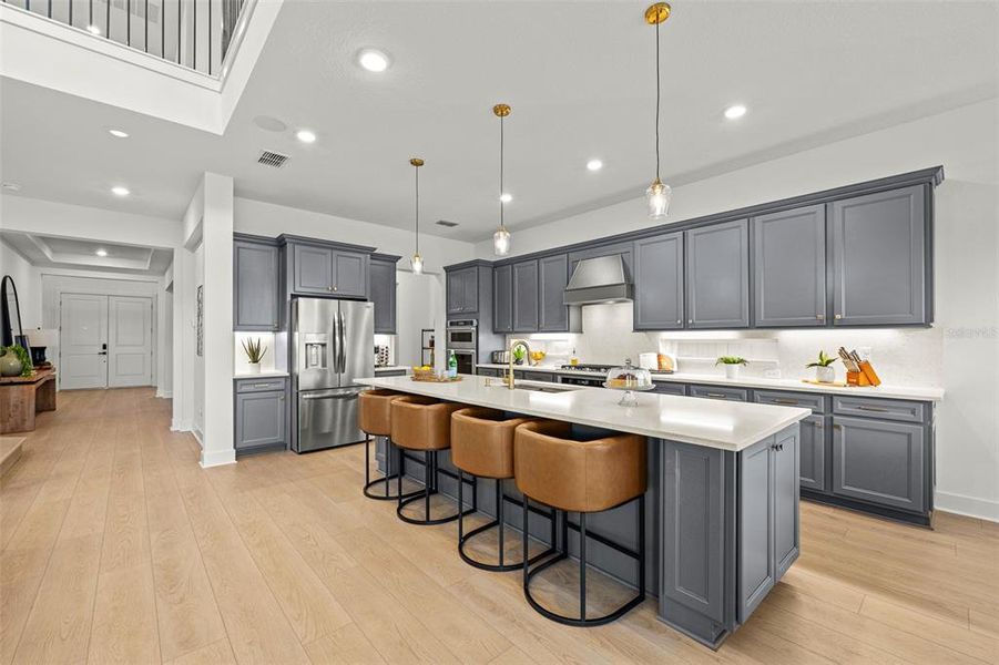 Furnished interior view inside a new home in , Wesley Chapel (Image 21).