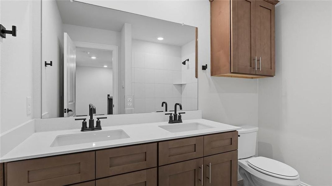 Furnished interior view inside a new home in Clearview Ranch, Royse City (Image 15).