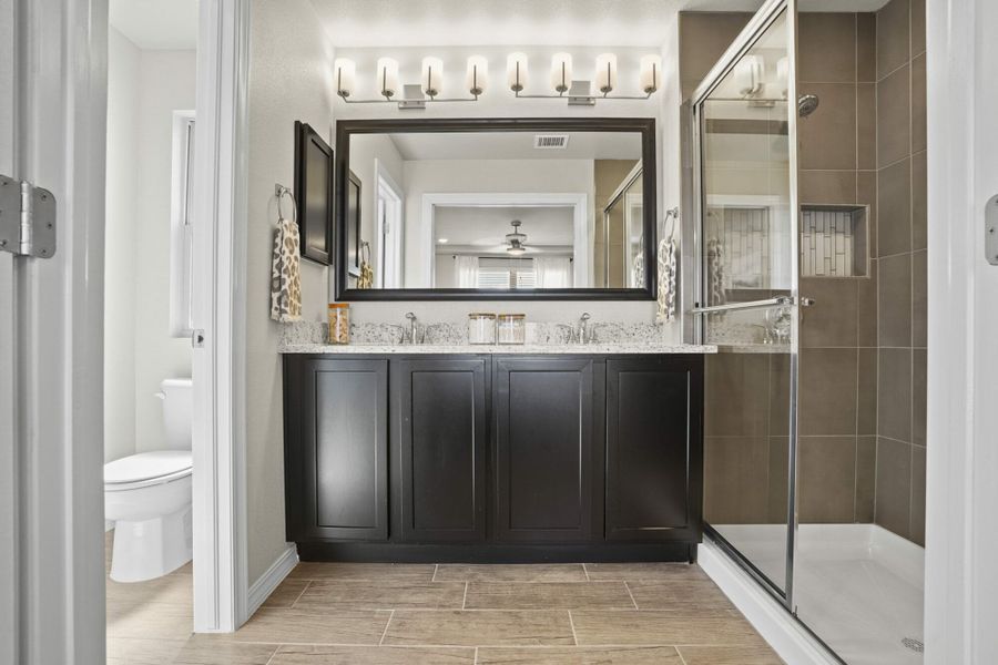 Representative furnished interior of a home built from the Nolina by View Homes in Paseos Del Este, Horizon City (Image 5). Representative furnished interior of a home built from the Nolina by View Homes in Paseos Del Este, Horizon City (Image 5).