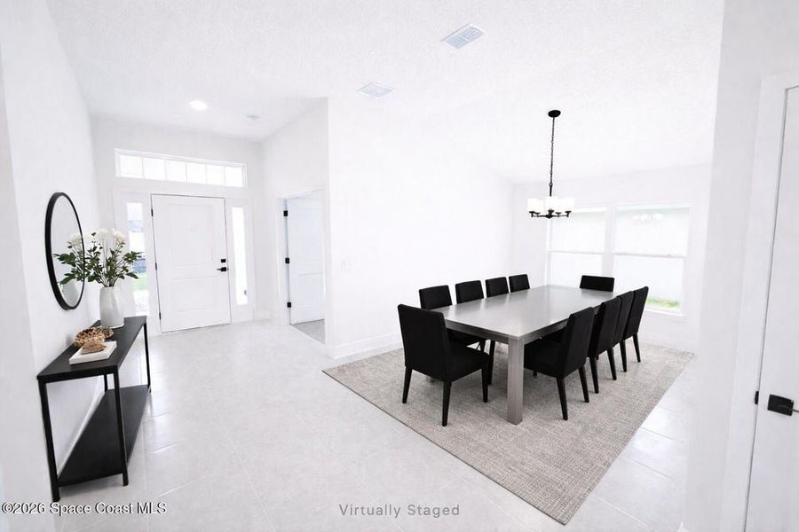 Furnished interior view inside a new home in St. John's Preserve, Palm Bay (Image 5).