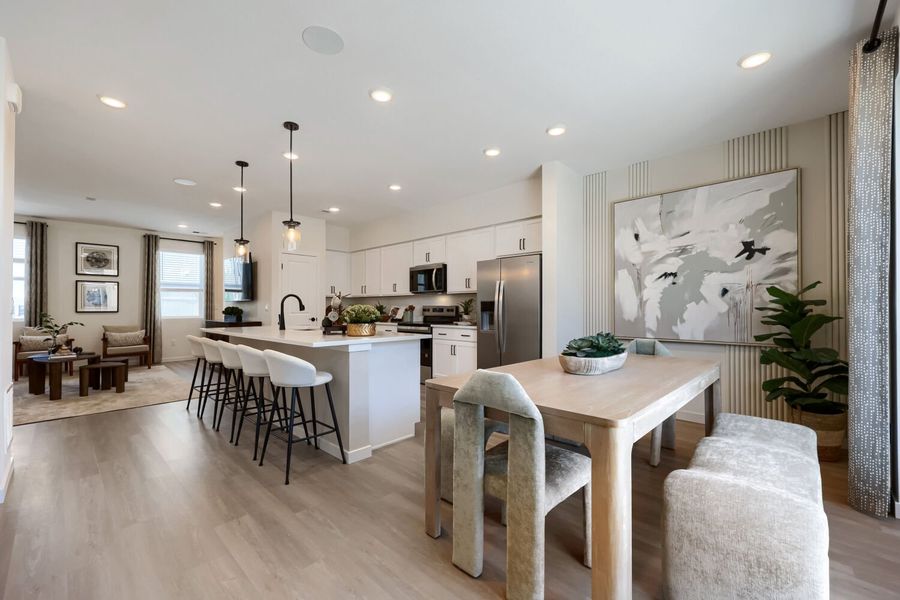 Furnished interior view inside a new home in Uplands, Westminster (Image 3).