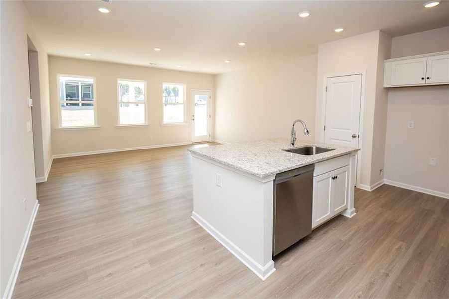 Furnished interior view inside a new home in Villages at Cedar Hill, Dallas (Image 8). Furnished interior view inside a new home in Villages at Cedar Hill, Dallas (Image 8).