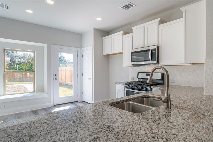 Furnished interior view inside a new home in Trace, San Marcos (Image 11). Furnished interior view inside a new home in Trace, San Marcos (Image 11).
