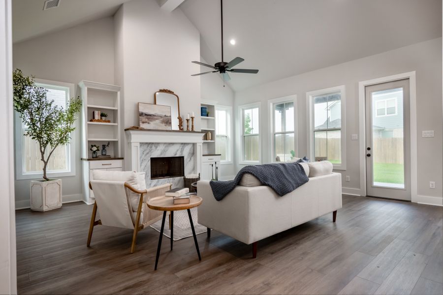 Furnished interior view inside a new home in Greenbrier, Bryan (Image 3).