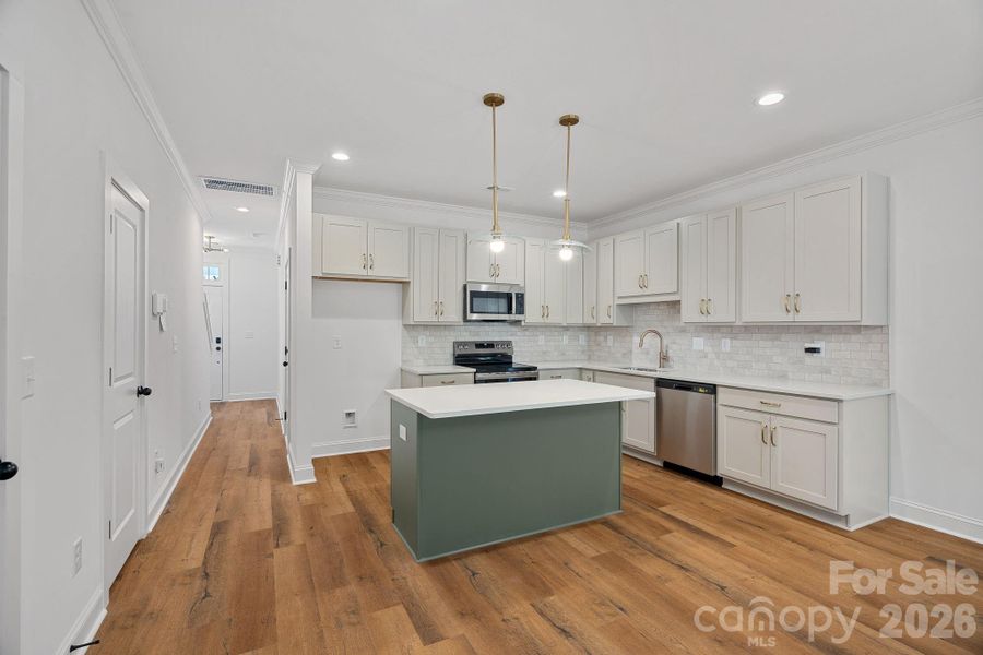 Furnished interior view inside a new home in , Charlotte (Image 5).