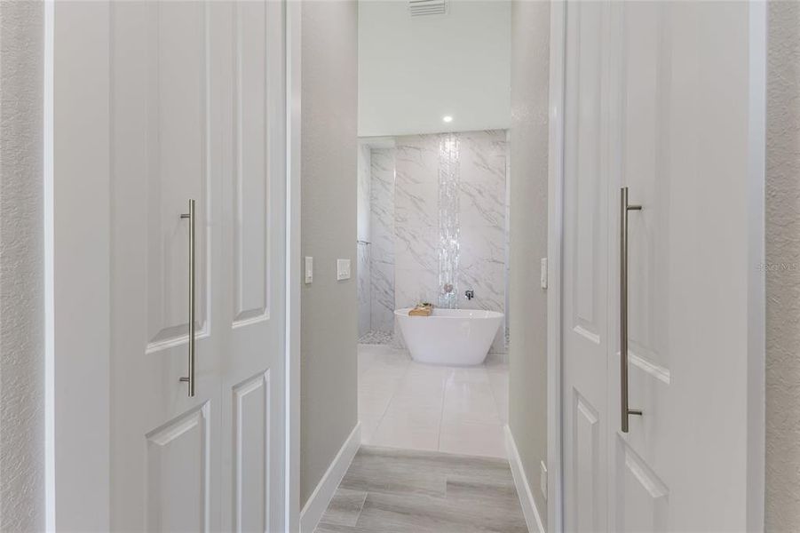 Furnished interior view inside a new home in , Cape Coral (Image 45). Furnished interior view inside a new home in , Cape Coral (Image 45).