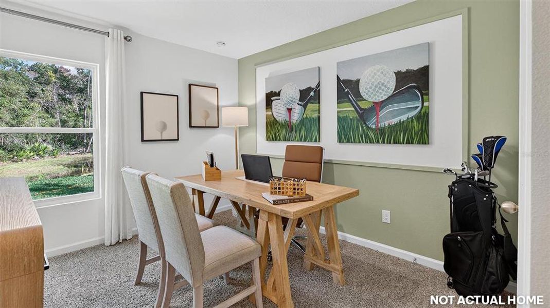 Furnished interior view inside a new home in , Bunnell (Image 11).