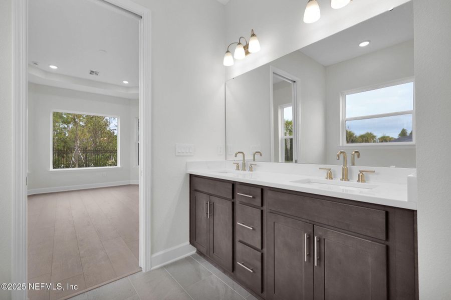Furnished interior view inside a new home in , Ponte Vedra (Image 15).