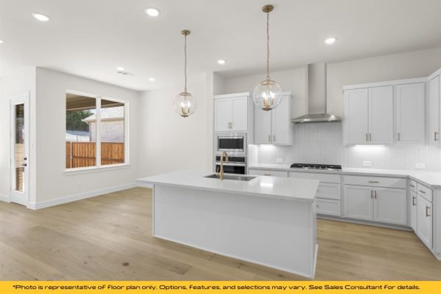 Representative furnished interior of a home built from the The Cayman by Stonefield Homes in The Highlands, Rockwall (Image 51).