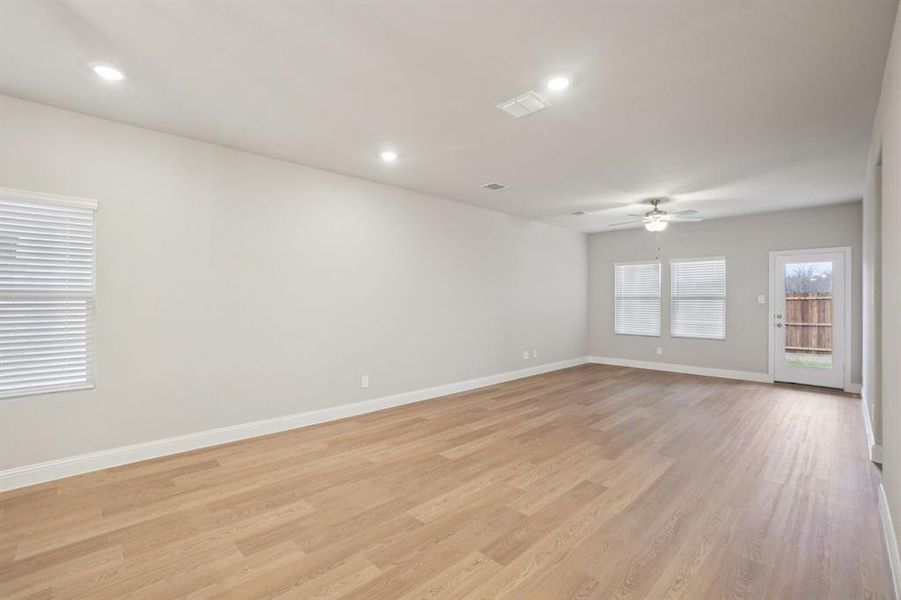 Spacious, unfurnished interior of a new home in Parks at Foster Crossing - Spring Series, Anna (Image 17).