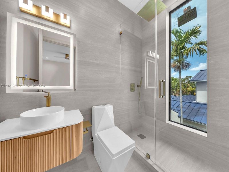 Furnished interior view inside a new home in , Hollywood (Image 30).
