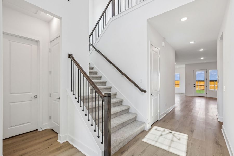 Spacious, unfurnished interior of a new home in Freedom at Anthem, Kyle (Image 15). Spacious, unfurnished interior of a new home in Freedom at Anthem, Kyle (Image 15).