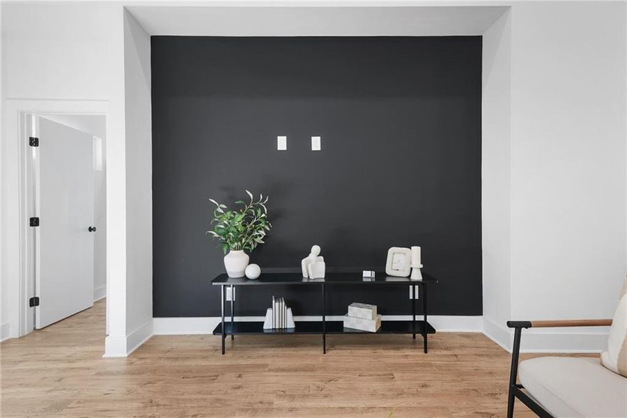 Furnished interior view inside a new home in , Atlanta (Image 38).