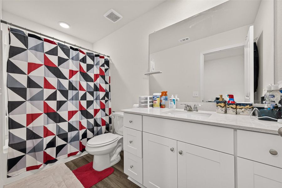 Furnished interior view inside a new home in Vacek Pointe, Richmond (Image 8).