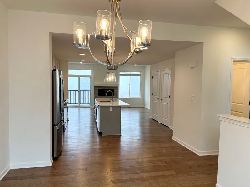 Spacious, unfurnished interior of a new home in Bristol Ridge Townhomes, Ann Arbor (Image 16). Spacious, unfurnished interior of a new home in Bristol Ridge Townhomes, Ann Arbor (Image 16).