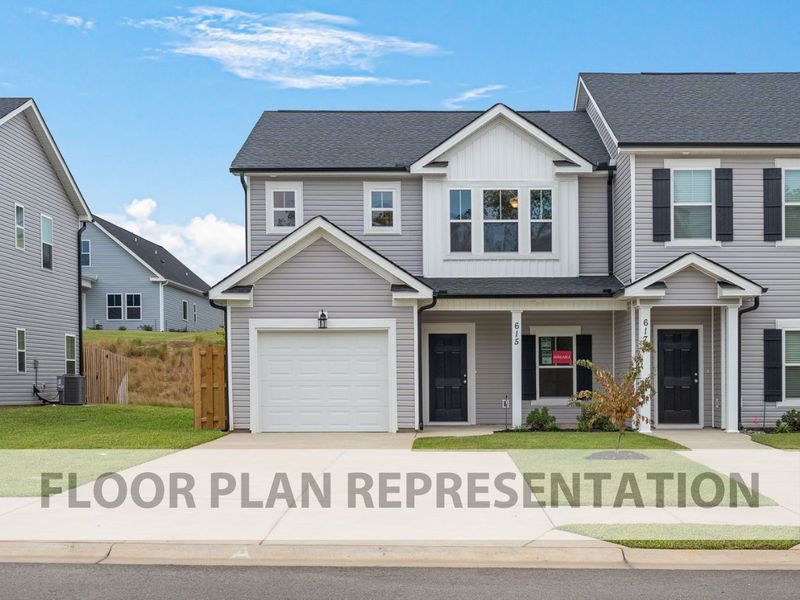 Spacious 3-Bedroom Athens Townhome by Ivey Homes