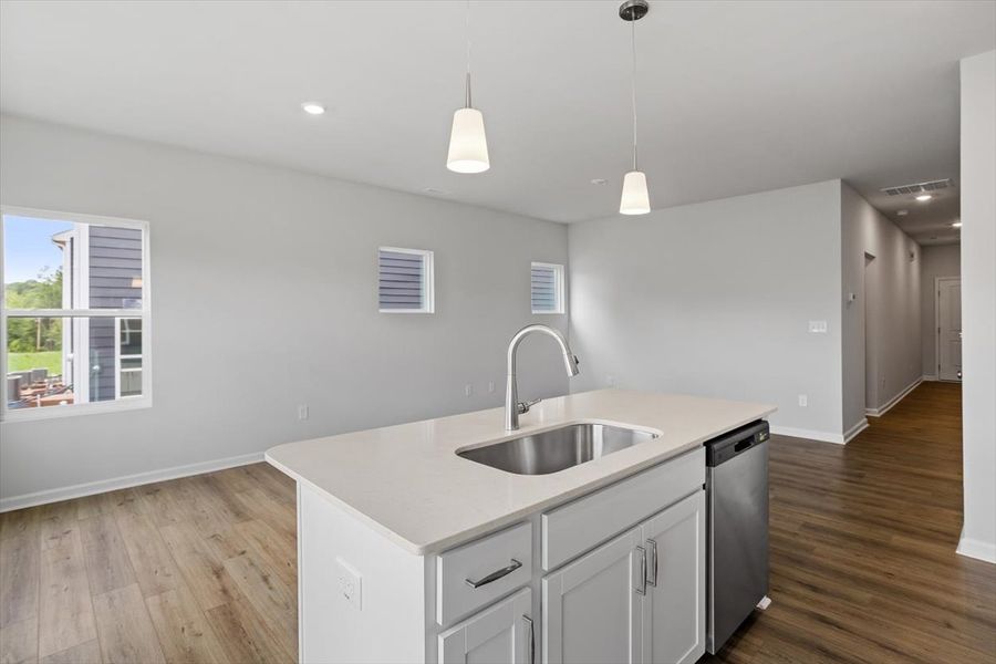 Furnished interior view inside a new home in Sweetbrier, Durham (Image 10).