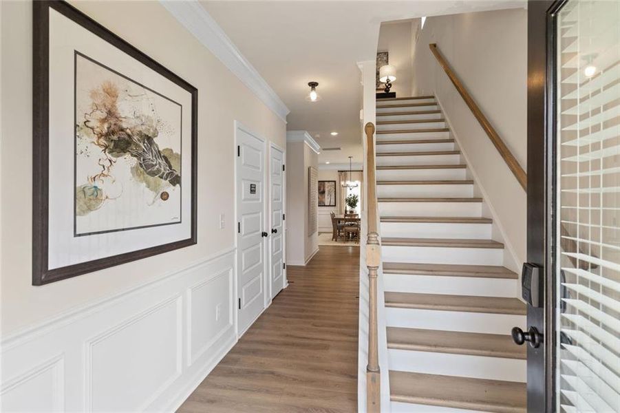 Furnished interior view inside a new home in Hillcrest Park, Ringgold (Image 31).