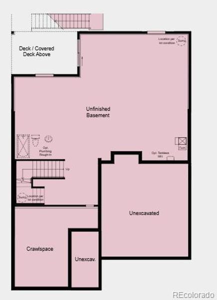 Additional highlights include: walkout unfinished basement, a covered back deck, main floor bedroom with access to a full bathroom, gourmet kitchen, and a modern fireplace in the great room.