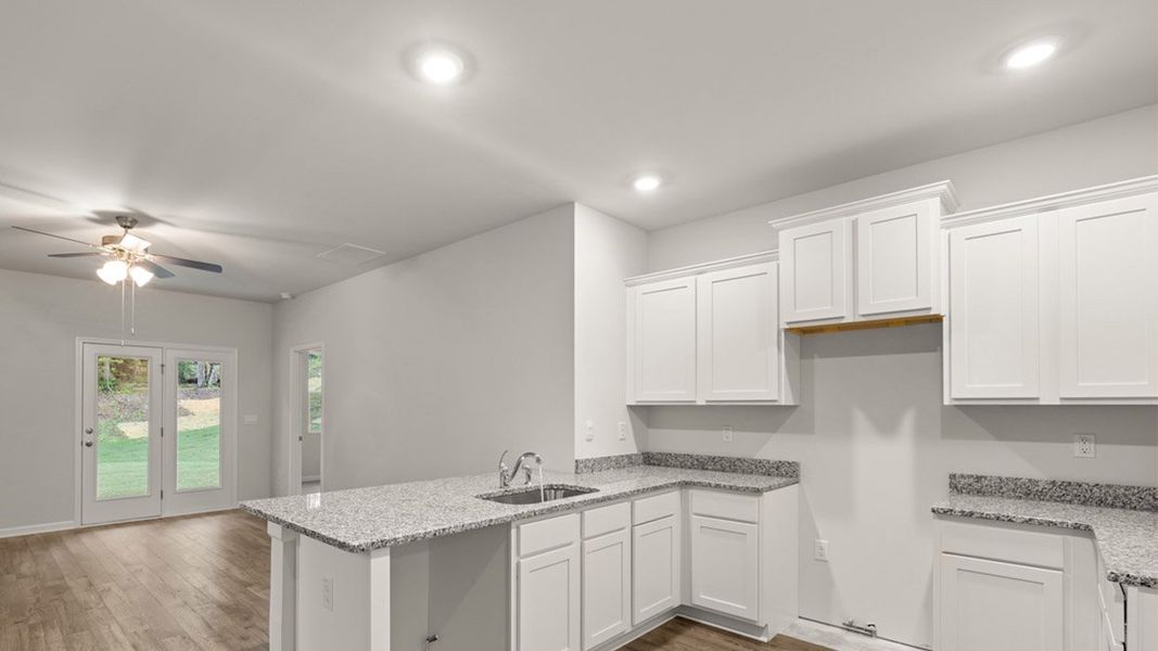 Furnished interior view inside a new home in Estates at Deer Hollow, Grovetown (Image 5). Furnished interior view inside a new home in Estates at Deer Hollow, Grovetown (Image 5).