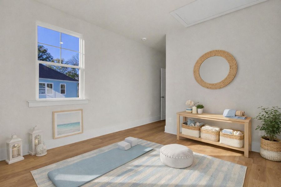 Furnished interior view inside a new home in , Johns Island (Image 29).