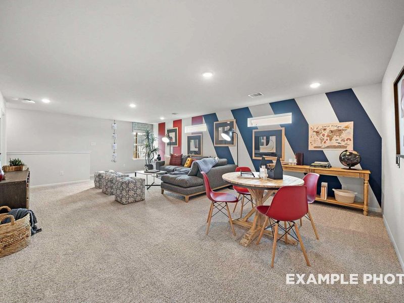 Furnished interior view inside a new home in Caney Creek Place, Conroe (Image 23). Furnished interior view inside a new home in Caney Creek Place, Conroe (Image 23).