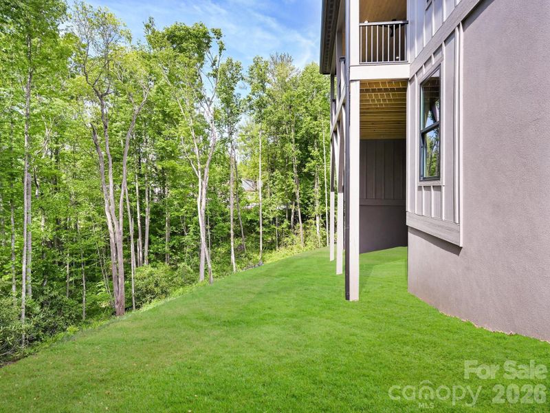Exterior details and patio area of a home in , Fairview (Image 30).