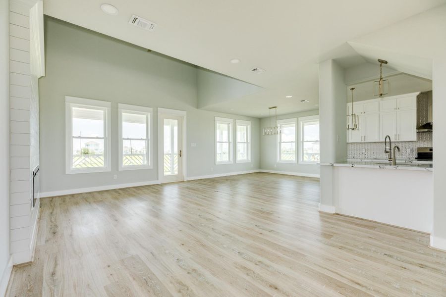 Spacious, unfurnished interior of a new home in , Galveston (Image 20). Spacious, unfurnished interior of a new home in , Galveston (Image 20).