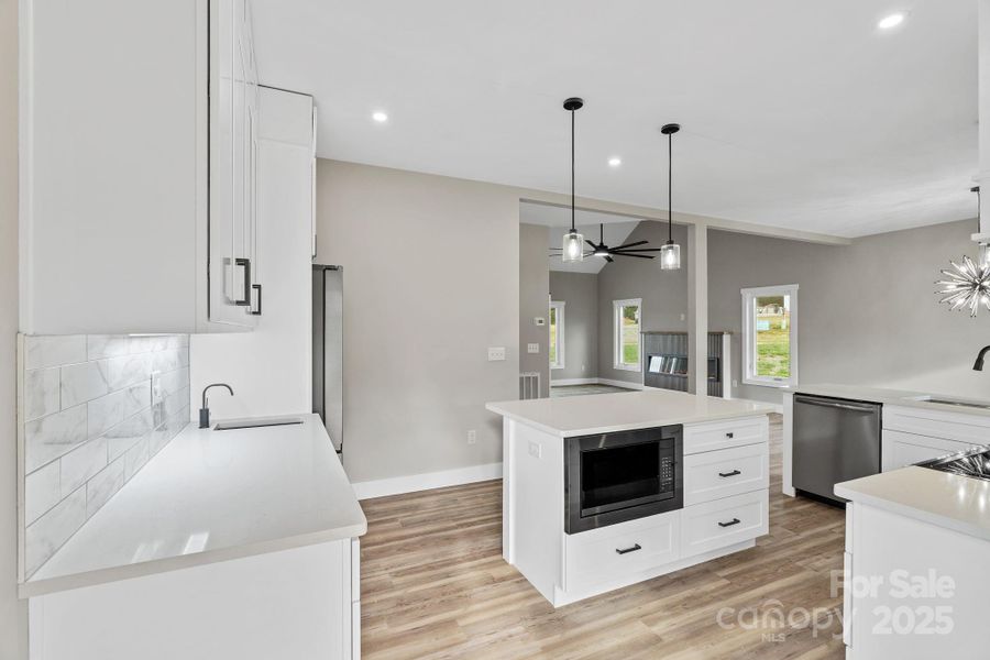 Furnished interior view inside a new home in , Asheville (Image 9).