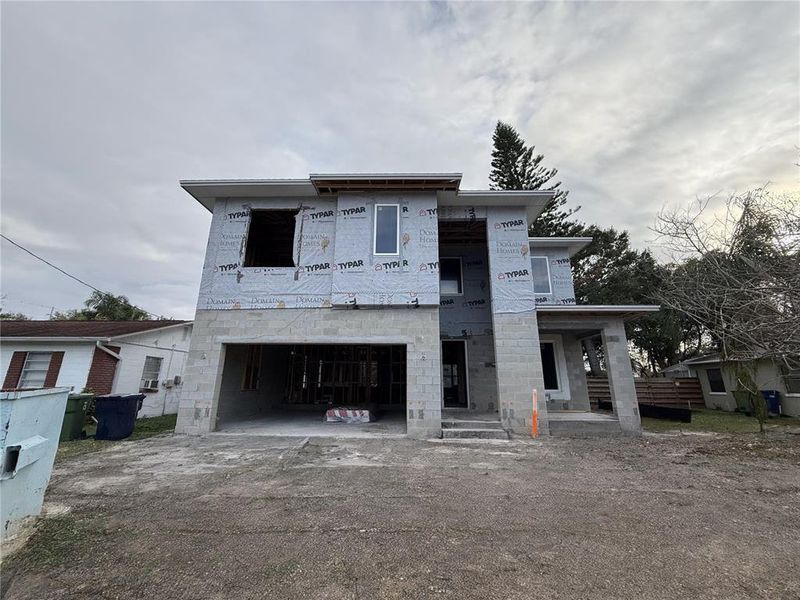 In-progress construction of a new home in , Tampa, FL (Image 11). In-progress construction of a new home in , Tampa, FL (Image 11).