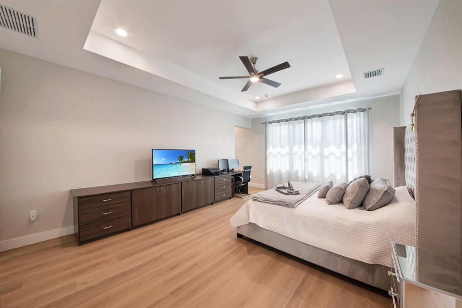 Furnished interior view inside a new home in , Boca Raton (Image 37).
