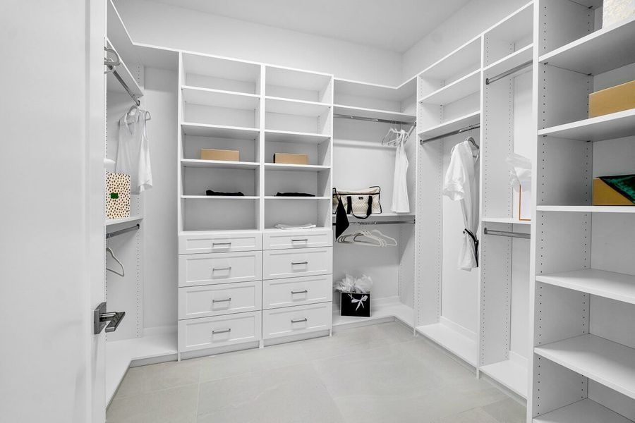 Furnished interior view inside a new home in Solana Bay at Avenir, Palm Beach Gardens (Image 5).