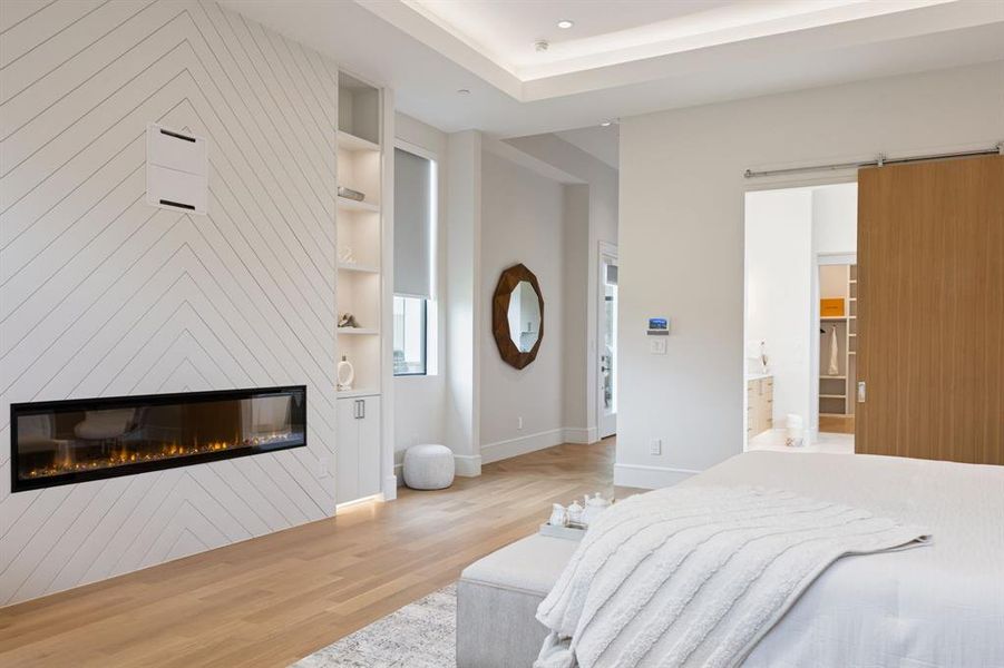 Furnished interior view inside a new home in Avadene at Las Colinas, Irving (Image 16).