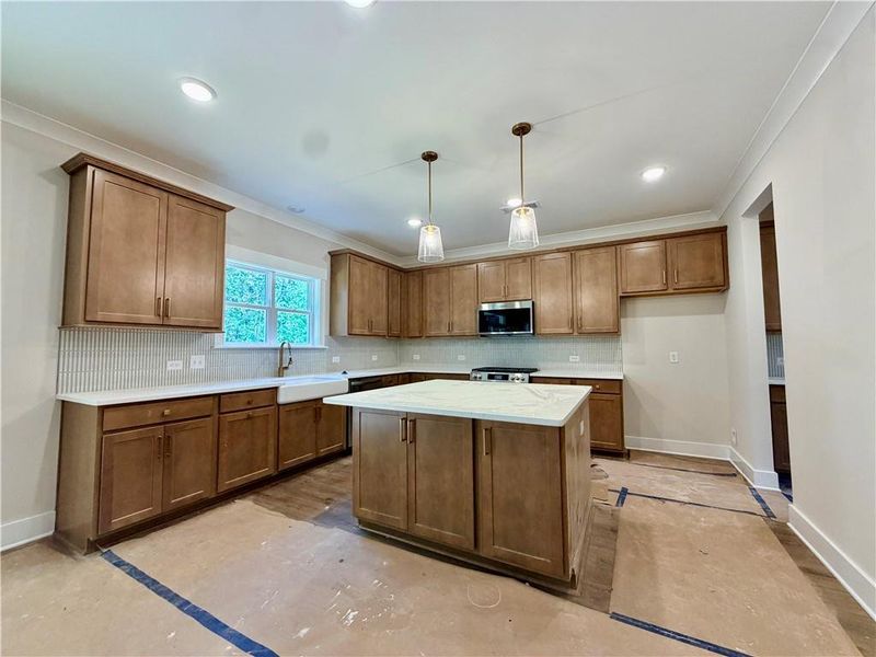 In-progress construction of a new home in Arbor West, Dawsonville, GA (Image 23).