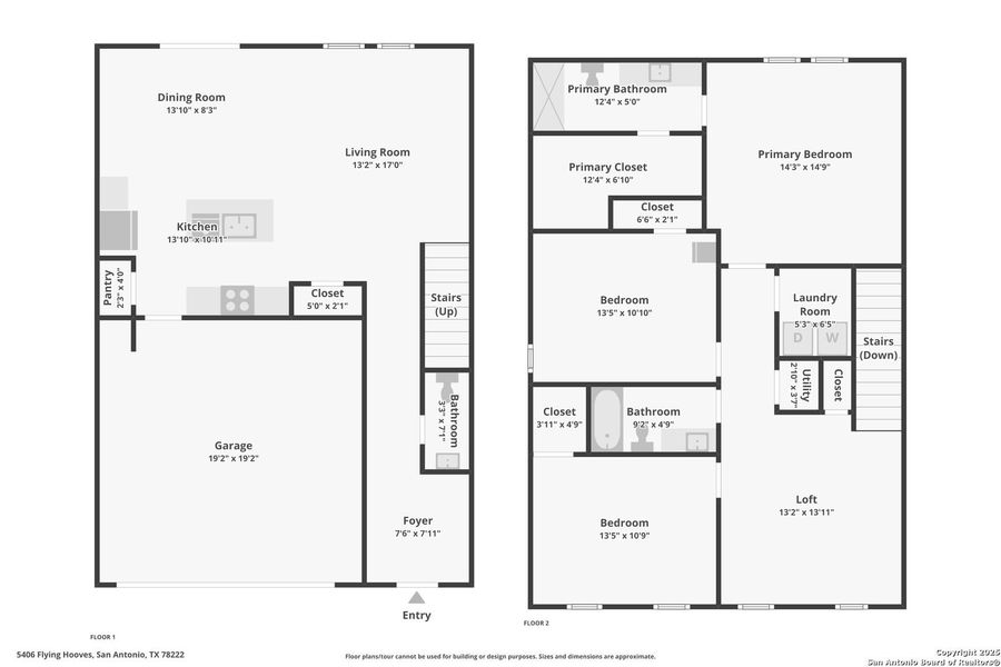 2D floor plan layout of this home in Sutton Farms, San Antonio, TX (Image 4). 2D floor plan layout of this home in Sutton Farms, San Antonio, TX (Image 4).