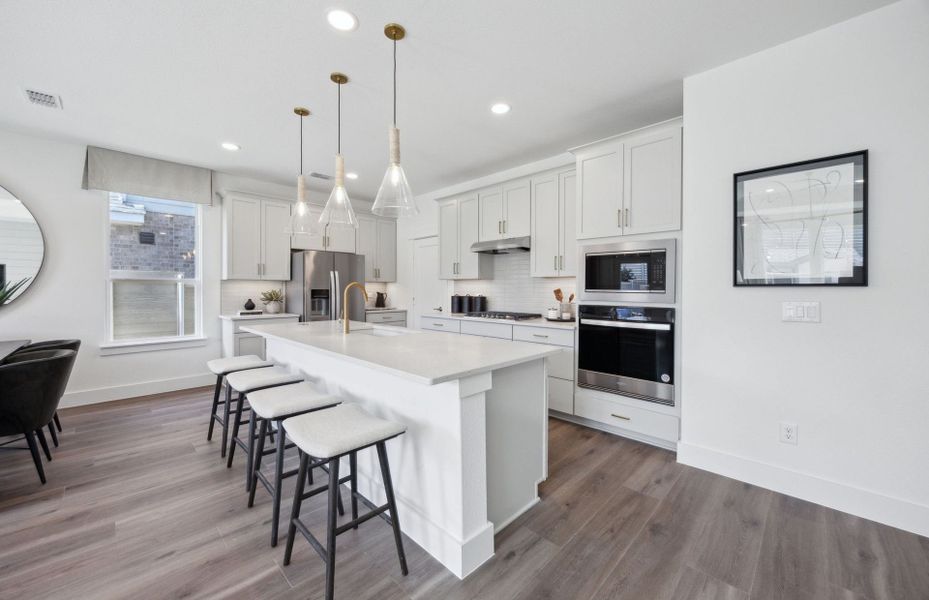 Furnished interior view inside a new home in Treeline, Justin (Image 19).