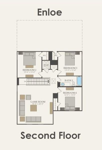 Floor Plan 2nd Floor